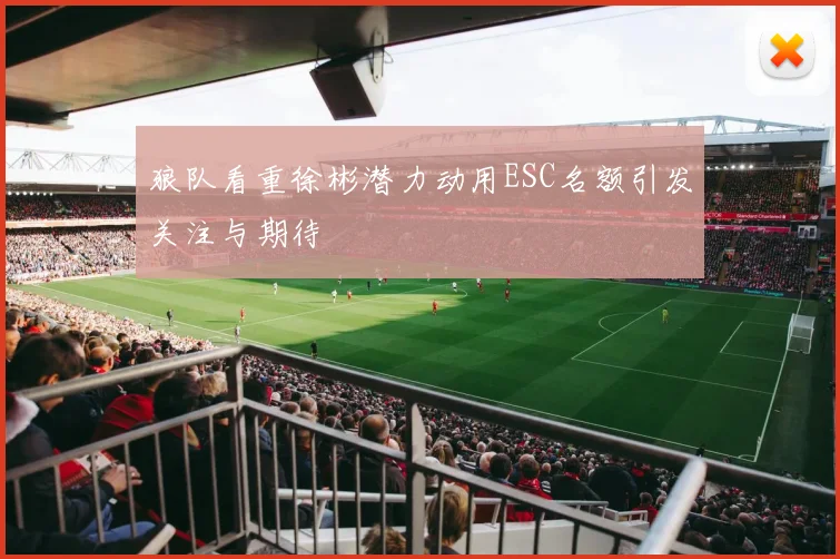 狼队看重徐彬潜力动用ESC名额引发关注与期待